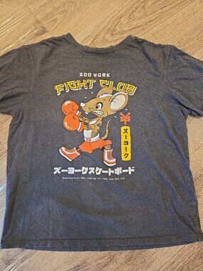 Zoo York Fight Club Boxing Rat Short Sleeve Graphic T-Shirt